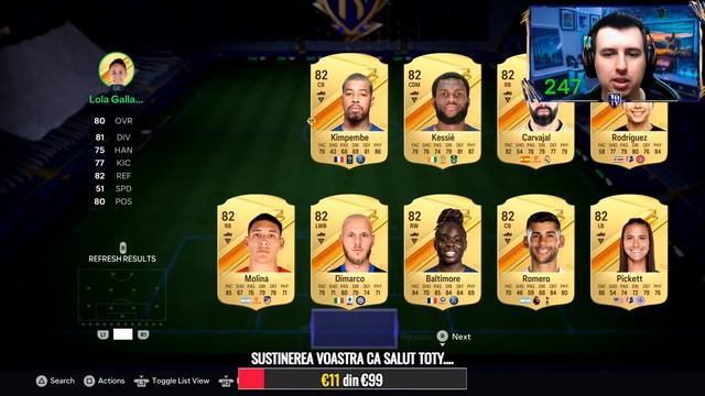 ? ULTIMUL DANS PENTRU CR7 TOTY - DESCHIDEM CELE MAI TARI PACHETE - LIVE FC 24 ROMANIA смотреть онлайн