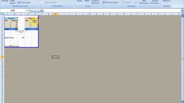 Lesson 84 The Workbook Views Microsoft Office Excel 2007 2010 free Educational video Training Tutor смотреть онлайн