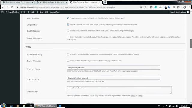 WordPress User Submitted Post Plugin Full Details | Forever Tips смотреть онлайн