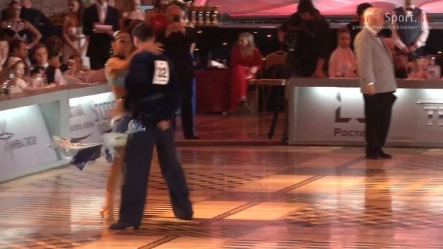 Denis Tagintsev - Viktoriya Rudkovskaya, 1/2 Pasodoble смотреть онлайн