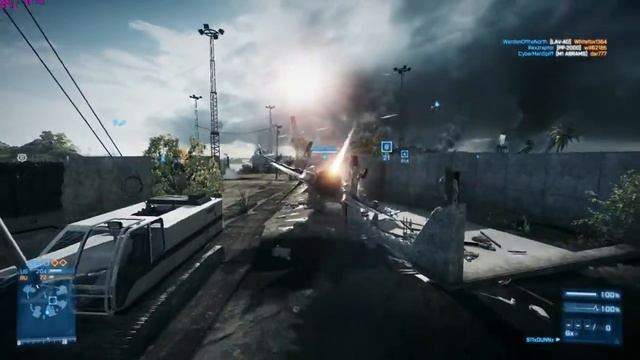 Battlefield 3 Back to Karkand: "Amazing Jet Parking" смотреть онлайн