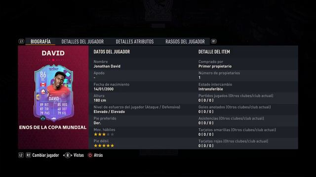 LA MANERA MAS FACIL DE HACERSE A Jonathan David 86 OBJETIVOS🔥-REVIEW DE Jonathan David 86 OBJETIVOS смотреть онлайн