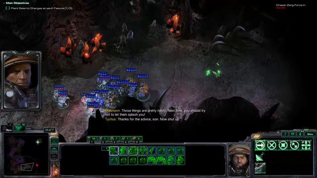 StarCraft 2 - Mobius Mod - Wings of Liberty 24b - Belly of the Beast смотреть онлайн