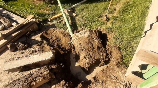 Демонтаж фундамент. 5 часть. Ворота. Столб. Глухих новости. Deaf news. смотреть онлайн