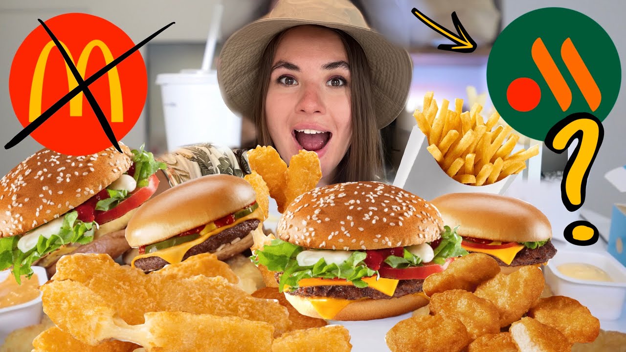 МУКБАНГ разберёмся ЧТО ВКУСНЕЕ ? ВКУСНО И ТОЧКА или Макдональдс McDonalds АСМР ASMR Mukbang