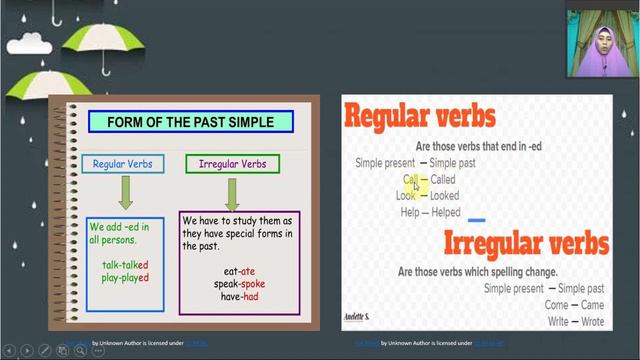 Simple Past Tense, Verb (+) tanpa RUMUS | Indonesia | смотреть онлайн