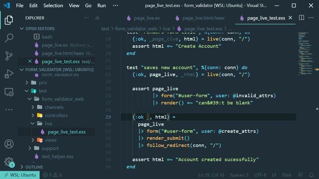Elixir Phoenix LiveView Forms Server & Client Side Validations смотреть онлайн