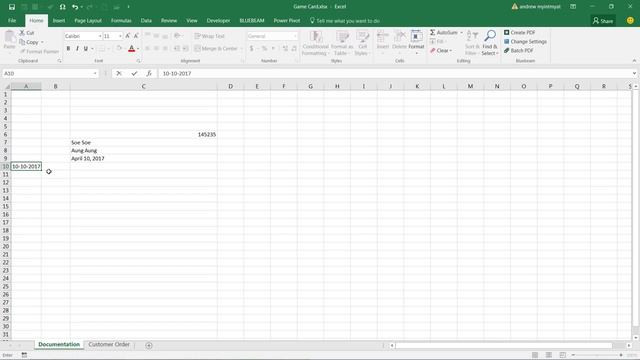 Microsoft Excel 06 Entering Text, Date and Numbers смотреть онлайн