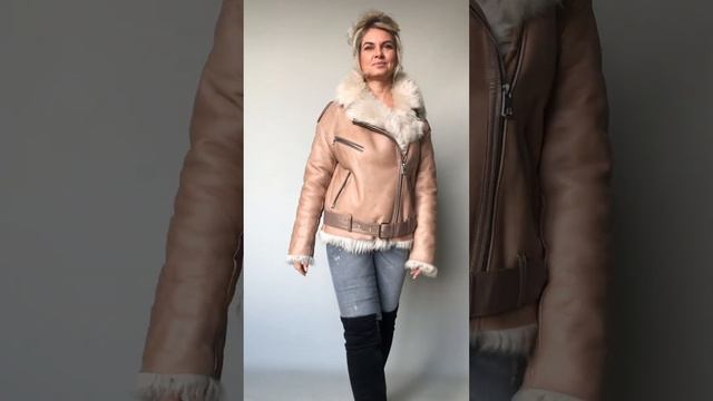 Дубенка женская Пилот за 29500 ₽ практически новая, тм BESIKLER (Турция) цв.бежевый р.46-48 /11767/ смотреть онлайн
