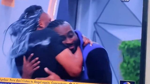 Watch the Moment Angel and Pere Retuned to the Big Brother 2021 House. смотреть онлайн