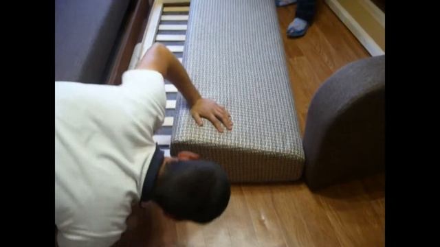 Сборка дивана Мустанг Феникс спальное место 1400 см смотреть онлайн