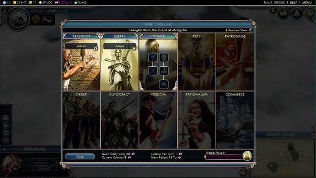 Civilization V with Tyler Playing as Mongolia Episode 01: I Beg Your Pardon? смотреть онлайн