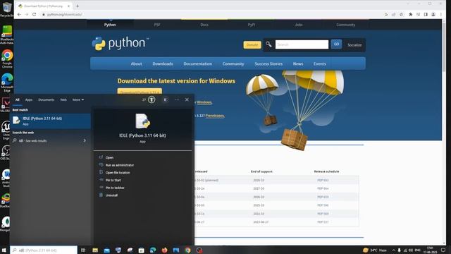 How to download and install Python 3.11.4 (Latest version) on Windows 10 2023 смотреть онлайн
