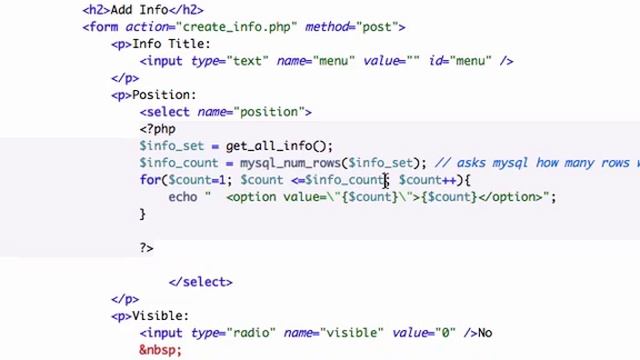 Building a CMS with PHP part 47 - Modifying Form смотреть онлайн