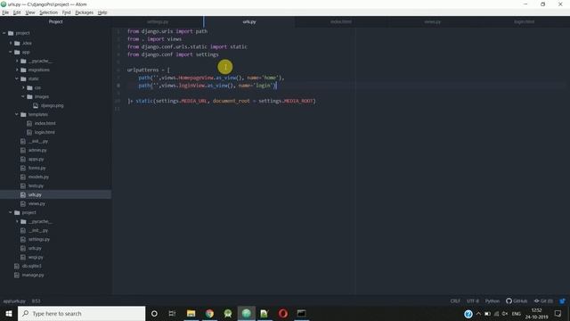 Getting Started With Django: Link HTML pages #django #python #djangowebframework смотреть онлайн