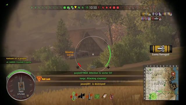 World of Tanks console PS4 AT8 game play смотреть онлайн