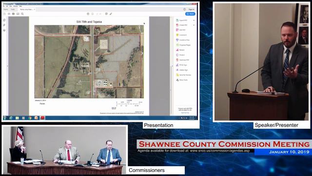 Shawnee County Kansas Commission Meeting 2019/01/10 смотреть онлайн
