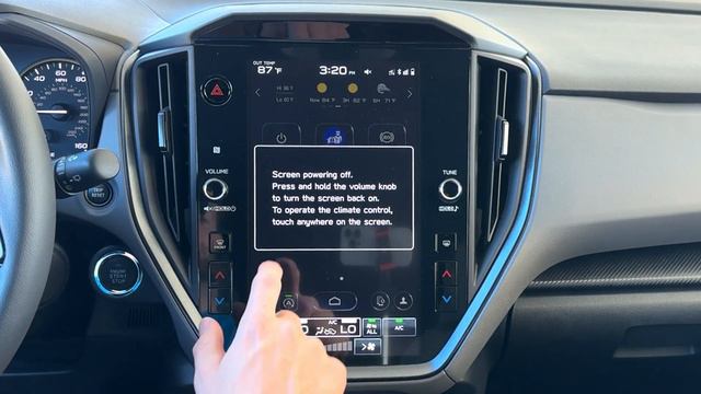 2024 Subaru Crosstrek – 11.6-inch Starlink Touchscreen Infotainment Review