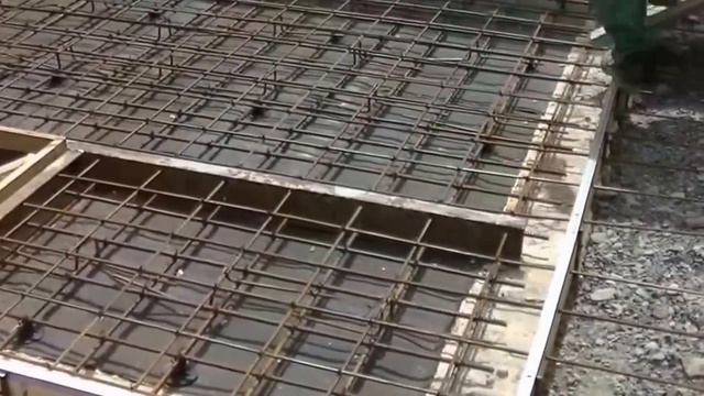 Простая БЕТОННАЯ крышка подвала, с ДВОЙНОЙ арматурной сеткой и дальнейшей интеграцией в СТЯЖКУ пола смотреть онлайн