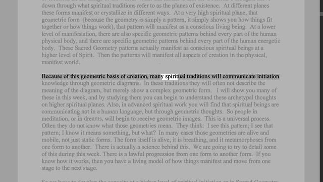 Sacred Geometry Foundations_1 смотреть онлайн
