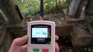 Приборные замеры физических полей геопатогенной зоны