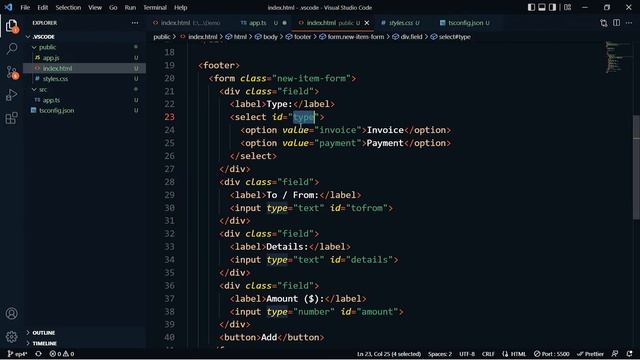 เรียน Typescript DOM & Type Casting #11 смотреть онлайн