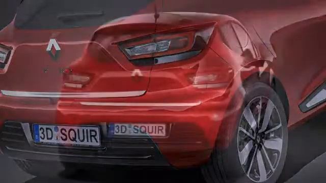 3D Model Renault Clio 2017 at 3DExport.com смотреть онлайн
