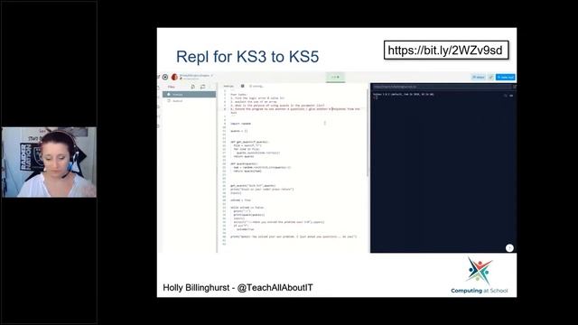 Teaching Group Python Programming Using VoIP & Trinkets (Repl) смотреть онлайн
