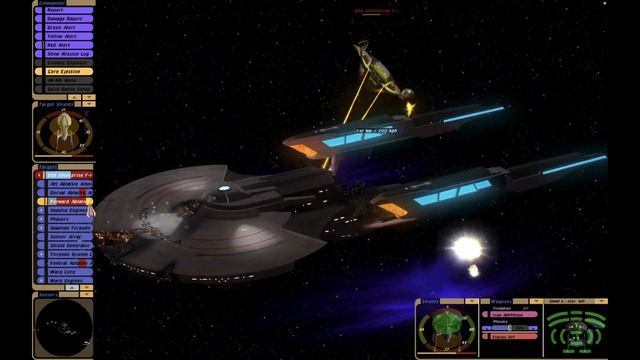Can the USS TITAN A defeat the ENTERPRISE F? | Star Trek Bridge commnder| Star Trek ships battle смотреть онлайн