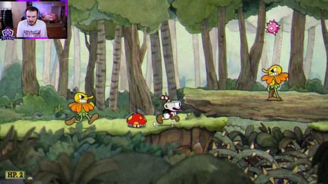 Очень сложная игра | Cuphead #1. смотреть онлайн