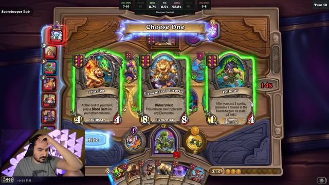 MY BEST NAGA SETUP YET! - Hearthstone Battlegrounds смотреть онлайн