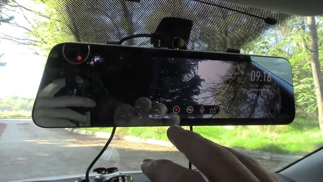 Видеорегистратор - зеркало JADO RearView Mirror Dvr D230.