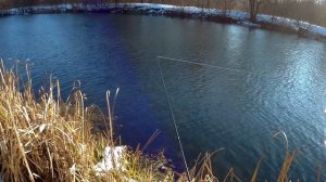 Спиннинговая рыбалка на реке  СЕВЕРСКИЙ ДОНЕЦ Декабрь 2019г