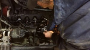 часть 7 Фольксваген Т4 2.5TDI выставляем впрыск солярки