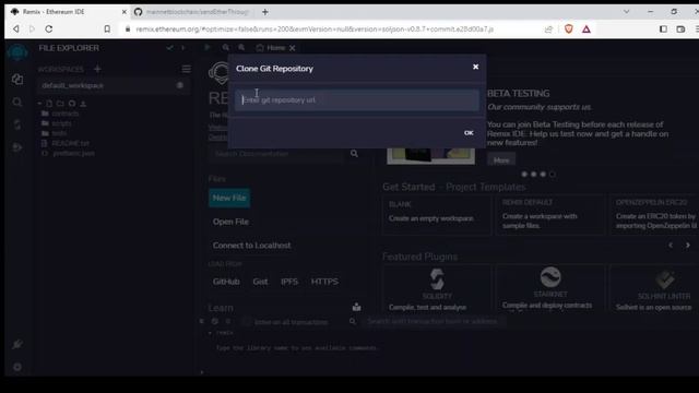 HOW TO IMPORT PROJECT FROM GITHUB TO REMIX IDE смотреть онлайн