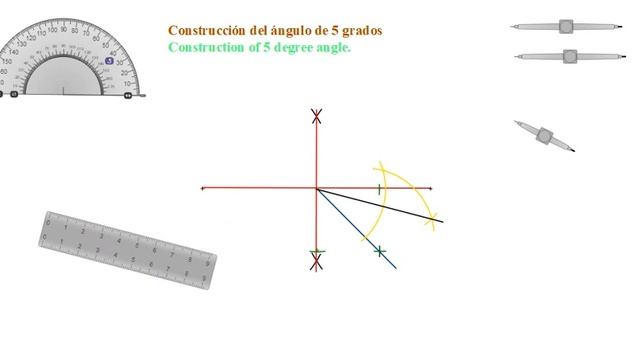 CONSTRUCCIÓN DEL ÁNGULO DE 35 GRADOS - CONSTRUCTION OF 35 DEGREE ANGLE смотреть онлайн