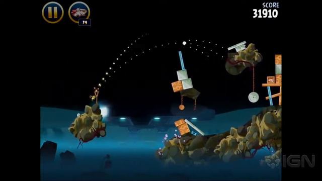 Angry Birds Star Wars: Hoth Level 3-29 3 Star Walkthrough смотреть онлайн