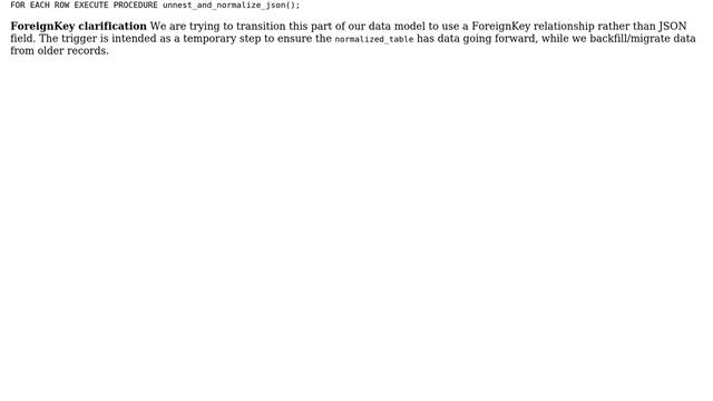 Databases: Use NEW in FROM clause in Postgres trigger? смотреть онлайн