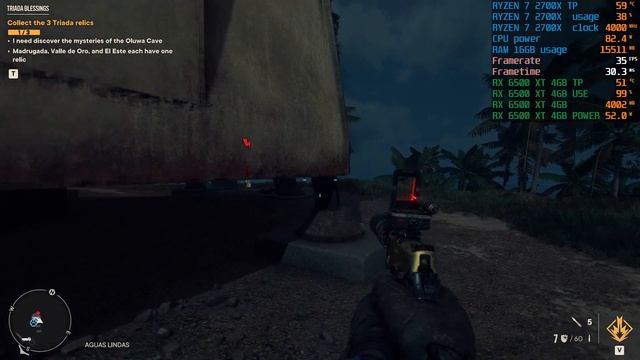 RX 6500 XT 4gb Far Cry 6 - Low,Medium 1080p #benchmark смотреть онлайн