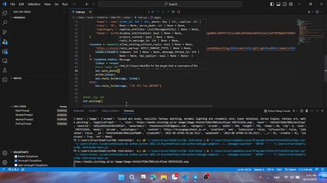 python requests hướng dẫn làm bot telegram tạo qr siêu đẹp có hướng dẫn lấy api tạo qr смотреть онлайн