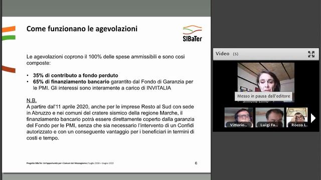 26/05/2020 - Gli incentivi INVITALIA per il finanziamento dei progetti di valorizzazione delle terr смотреть онлайн