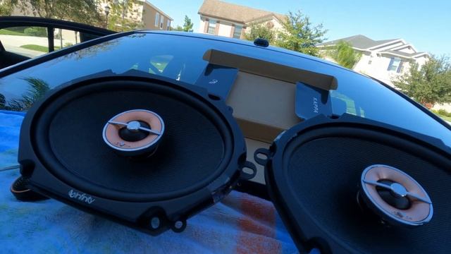 Infinity Kappa-86cfx 6x8 and Tweeter Overview for My Lincoln MKS смотреть онлайн
