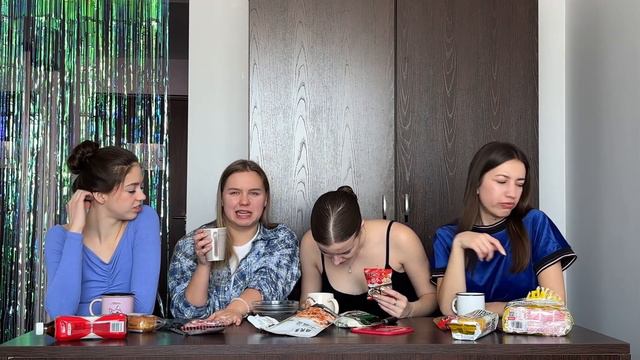 обЖор китайской еды с подругами🇨🇳👩🏽🤝👩🏼