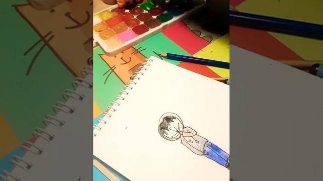 #рисование. Как рисовать убийцу Джефа!!! смотреть онлайн