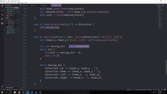 Rustlang Project: Snake Game смотреть онлайн