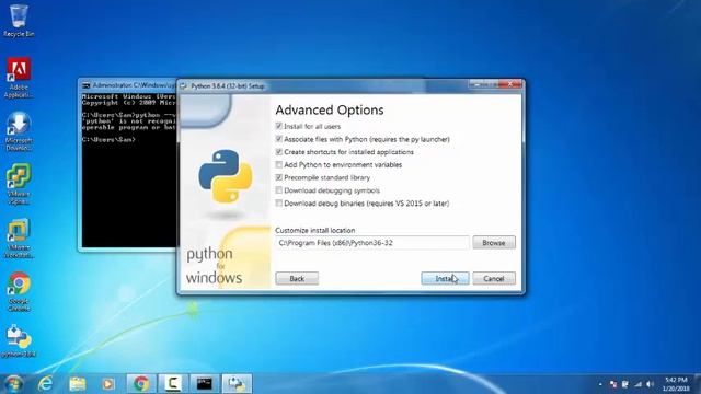 Installing Python | Python 3.6.4 смотреть онлайн