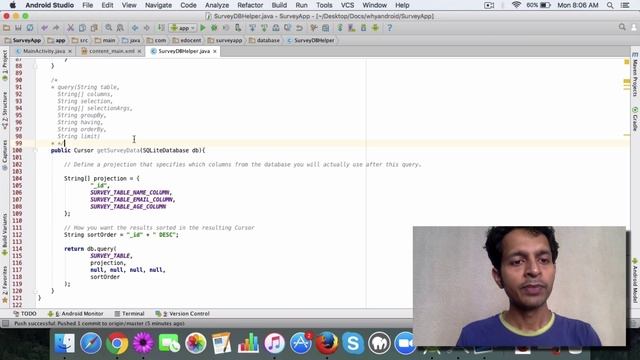 Learn how to use Cursor to get data from SQLite смотреть онлайн