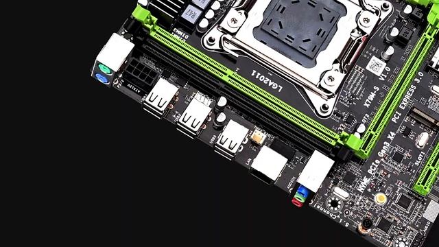 X79 X79M-S Motherboard LGA2011 E5 2620 CPU 4pcs DDR3 1333Mhz 10600 ECC REG Memory Set M-ATX M.2 SSD