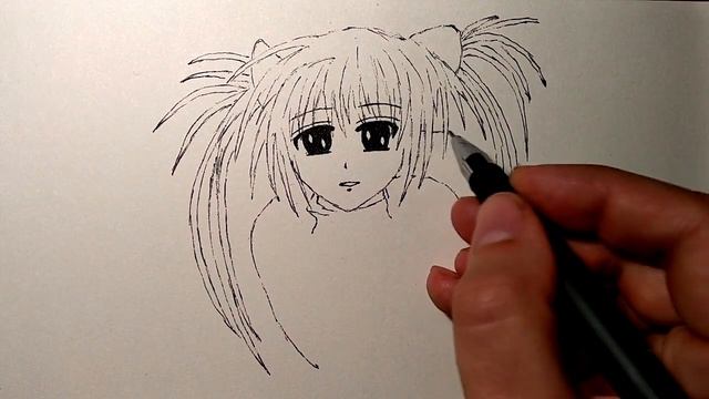 Как нарисовать АНИМЕ шаг за шагом / Рисунки для детей и начинающих смотреть онлайн