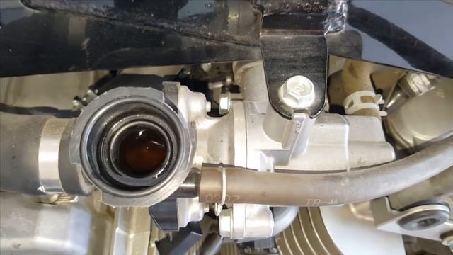VTX1300 Coolant Change